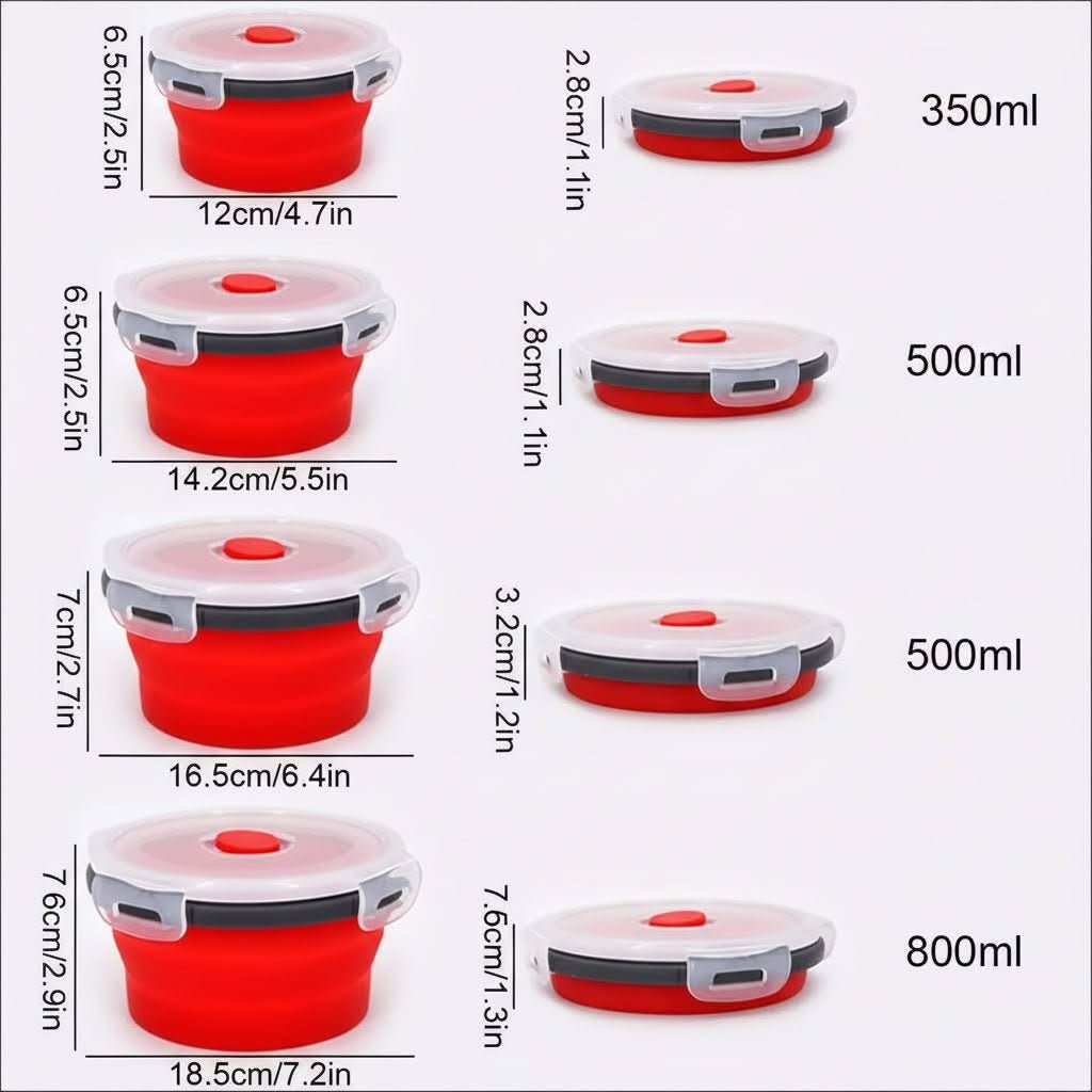 BENTOCARRY – Collapsible Bento Bag for Leakproof Food Storage