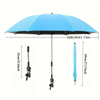 SUNCLIPSE – Adjustable Outdoor Sunshade Umbrella