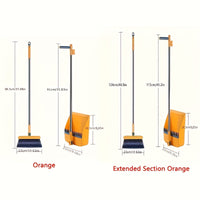 SWEEPVEX – Long Handle Broom and Dustpan Cleaning Set