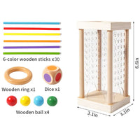 STIXELORA – Interactive Stick Stacking Toy for Motor Skill Development