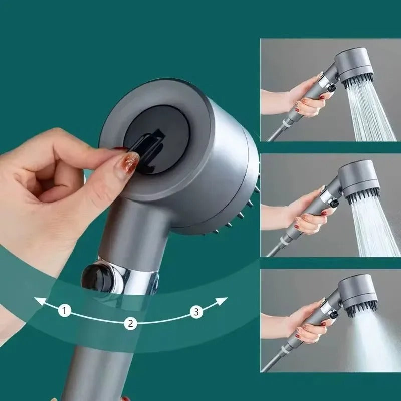 PUREJETIX – High Pressure Filter Shower Head with 3 Modes