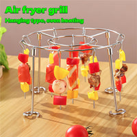 GRILLTOWER – Support vertical pour brochettes en acier inoxydable