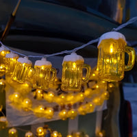 BREWGLOW – Dessus de chope de bière à LED pour un éclairage d’ambiance festif