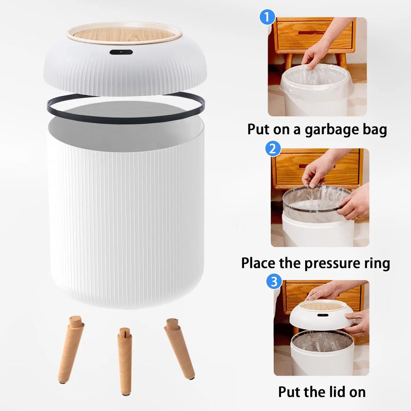 SENSORLUX – Smart Motion Sensor Trash Can