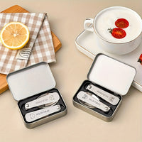 FOLDMATE – Portable Folding Fork Spoon Set