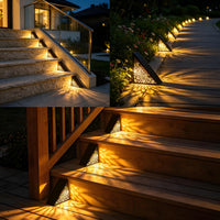 Stepora - Solar Metal Outdoor Step Lights