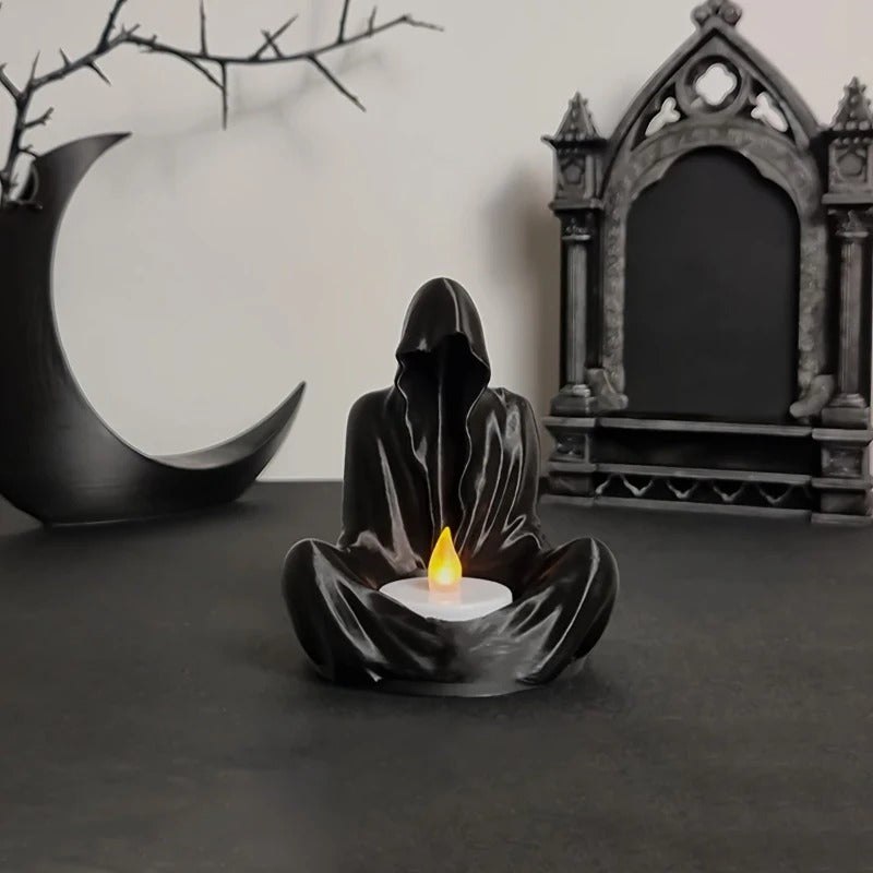 SHADOWWICK – Gothic Wizard Candle Holder