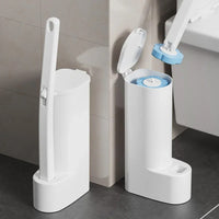 CLEANOVA – Disposable Toilet Brush Set with Replaceable Heads