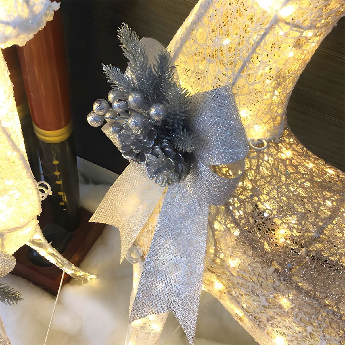 ELKLUME – Éclairage de renne de Noël pour une ambiance de fête élégante