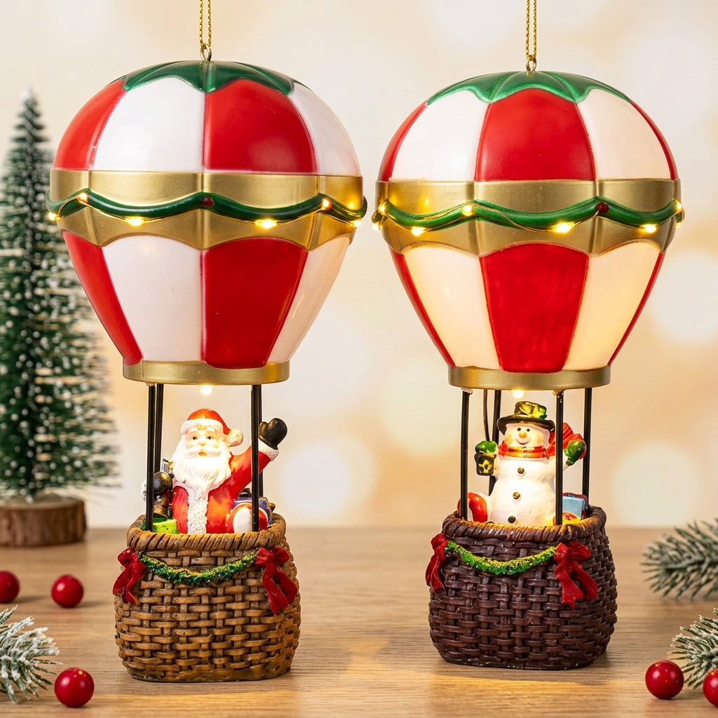 GLOWBALENIX – Lumière décorative LED en forme de ballon pour une ambiance hivernale magique