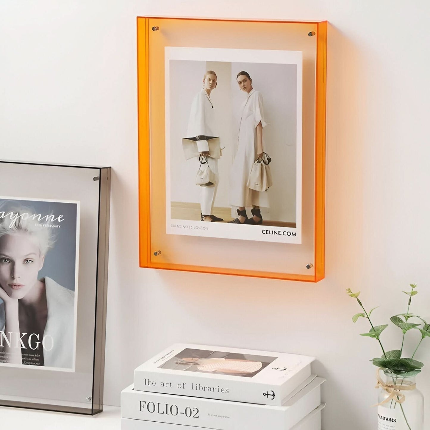 LUCIDNEST – Cadre transparent pour une mise en valeur minimaliste des souvenirs