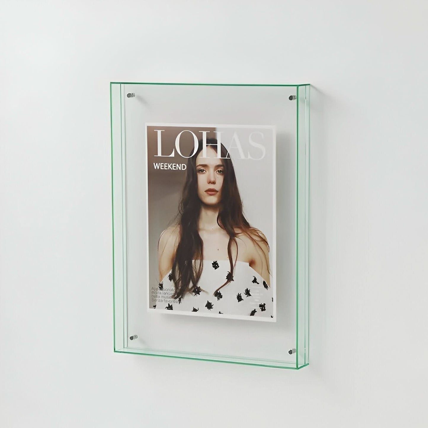 LUCIDNEST – Cadre transparent pour une mise en valeur minimaliste des souvenirs