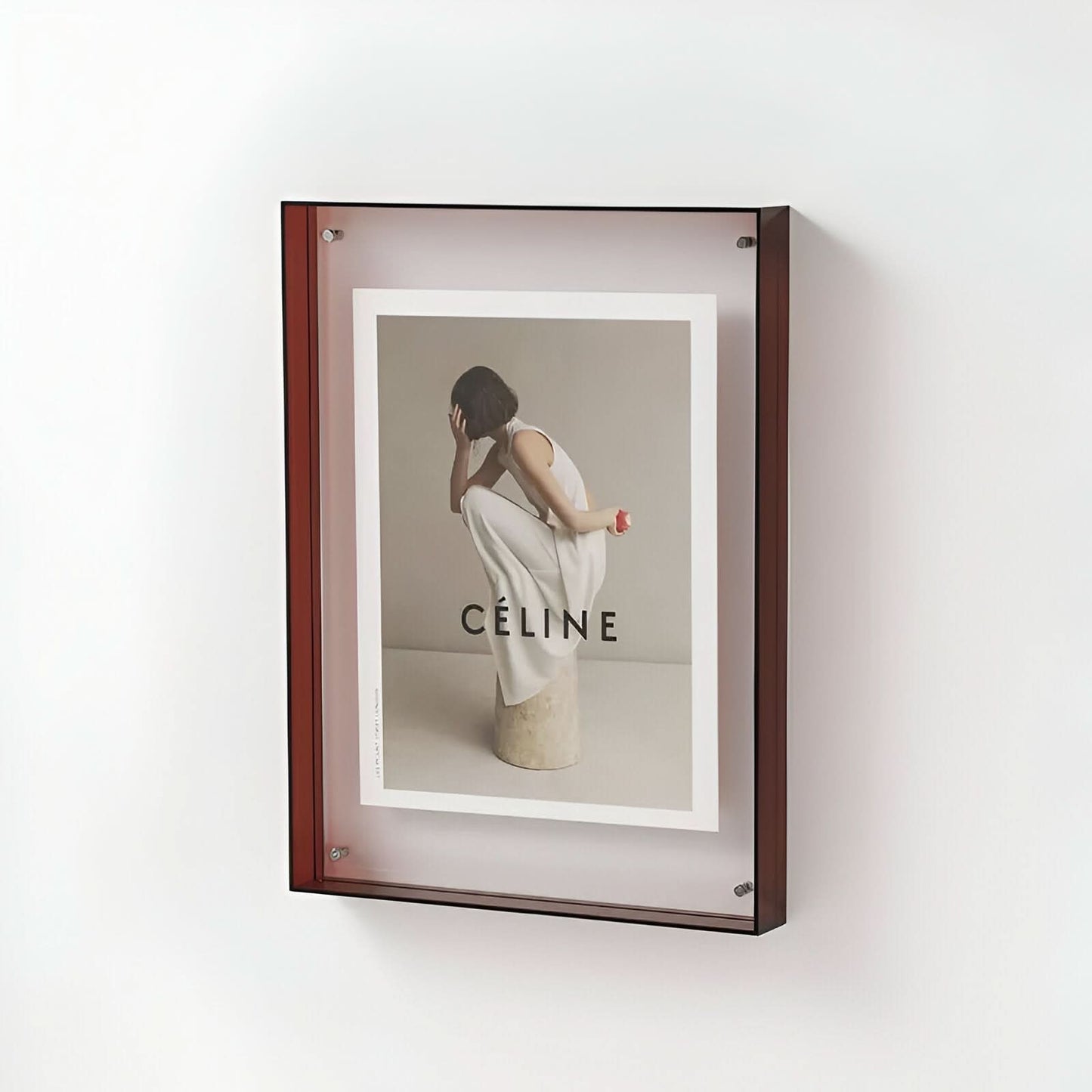 LUCIDNEST – Cadre transparent pour une mise en valeur minimaliste des souvenirs