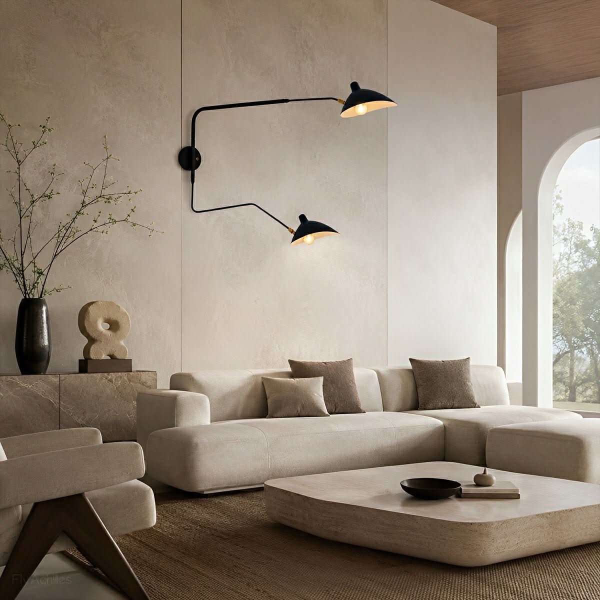 REACHVIA – Swing Arm Wall Lamp for Flexible Nighttime Lighting