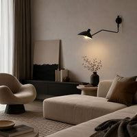 REACHVIA – Swing Arm Wall Lamp for Flexible Nighttime Lighting