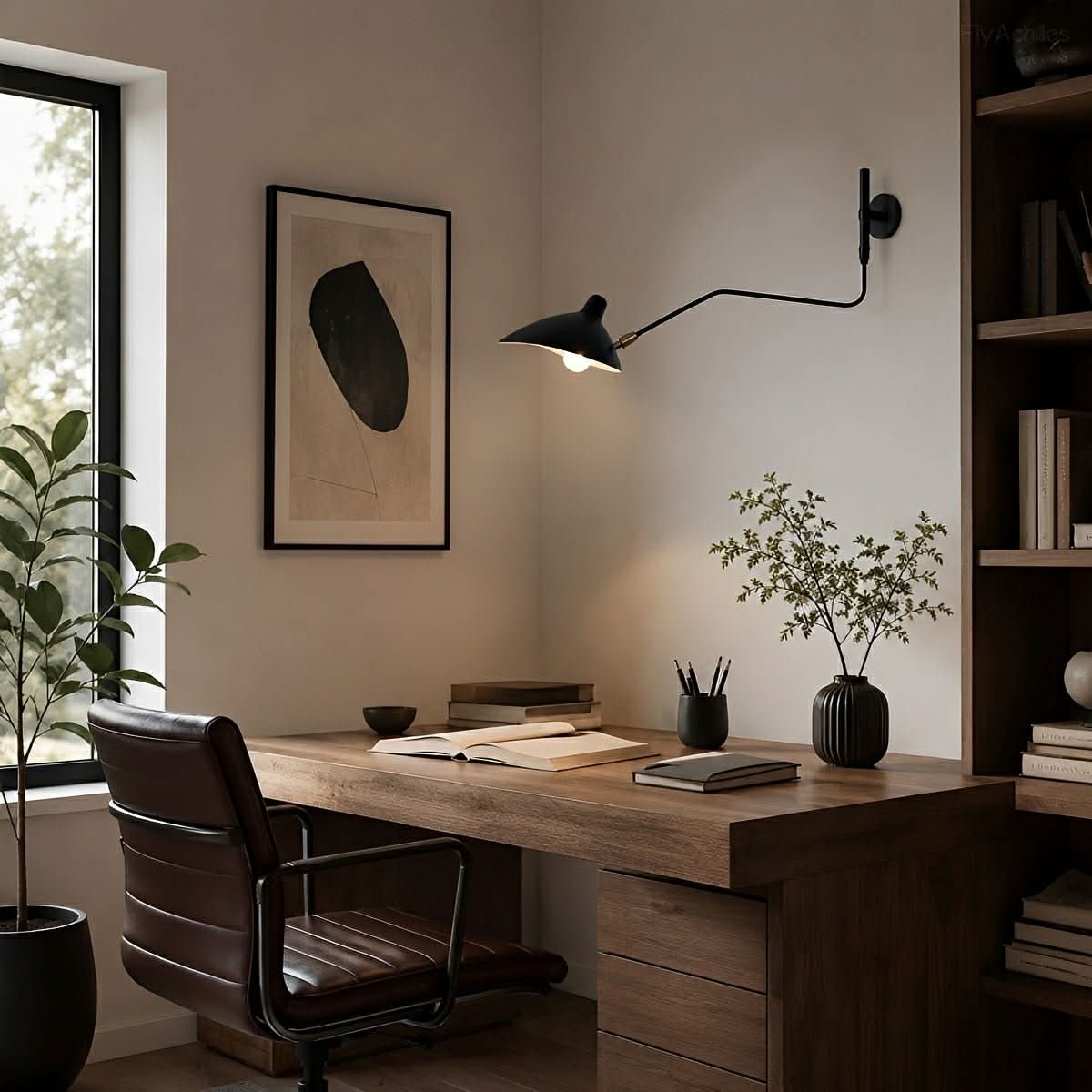 REACHVIA – Swing Arm Wall Lamp for Flexible Nighttime Lighting