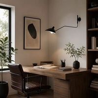 REACHVIA – Swing Arm Wall Lamp for Flexible Nighttime Lighting