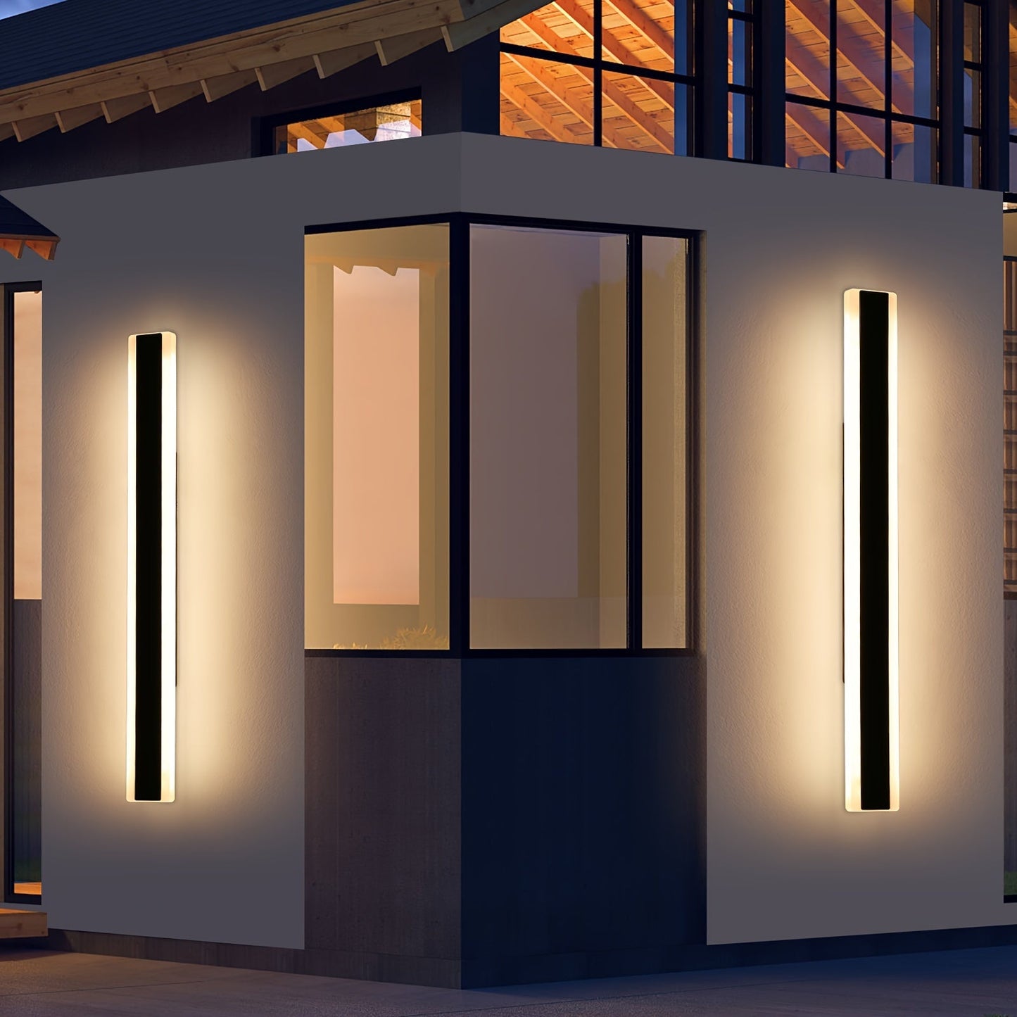 Valtora - Linear Outdoor Wall Strip Light