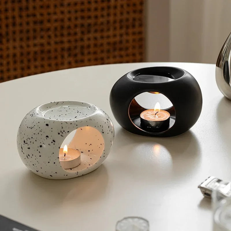 AROMIVA – Ceramic Essential Oil Burner Holder