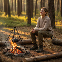 TRAVELSEAT – Tragbarer, faltbarer Campinghocker
