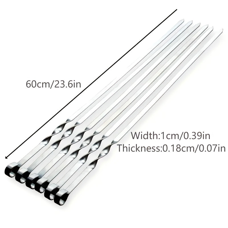 SKEWERPRO – Ensemble de brochettes pour barbecue à long manche