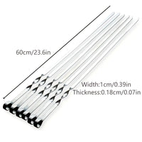 SKEWERPRO – Ensemble de brochettes pour barbecue à long manche