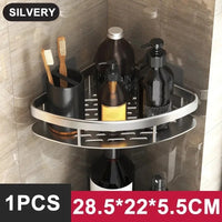 ALUVAULT – Organisateur mural en alliage d'aluminium pour étagère de salle de bain