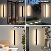 Valtora - Linear Outdoor Wall Strip Light