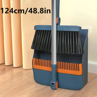 SWEEPVEX – Long Handle Broom and Dustpan Cleaning Set
