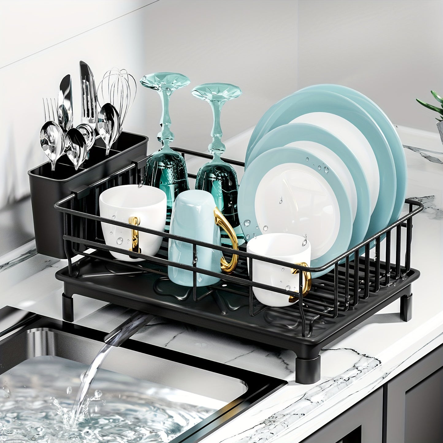 DRIPMASTER – Geschirrabtropfgestell Organizer