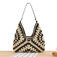 SUNLACE – Bohemian Crochet Beach Tote Bag
