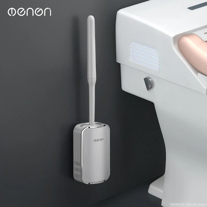 LUXCLEANSE – Wall Mounted Quick Dry Toilet Brush Set