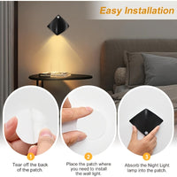 Auralis - Motion Sensor Modern Wall Night Light