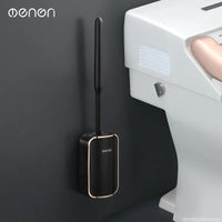 LUXCLEANSE – Wall Mounted Quick Dry Toilet Brush Set