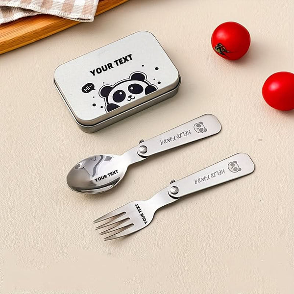 FOLDMATE – Portable Folding Fork Spoon Set