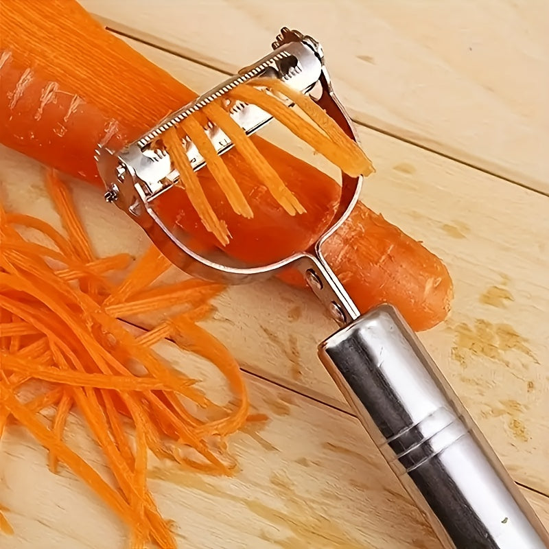 SLICEFLEX – Éplucheur et trancheur julienne en acier inoxydable
