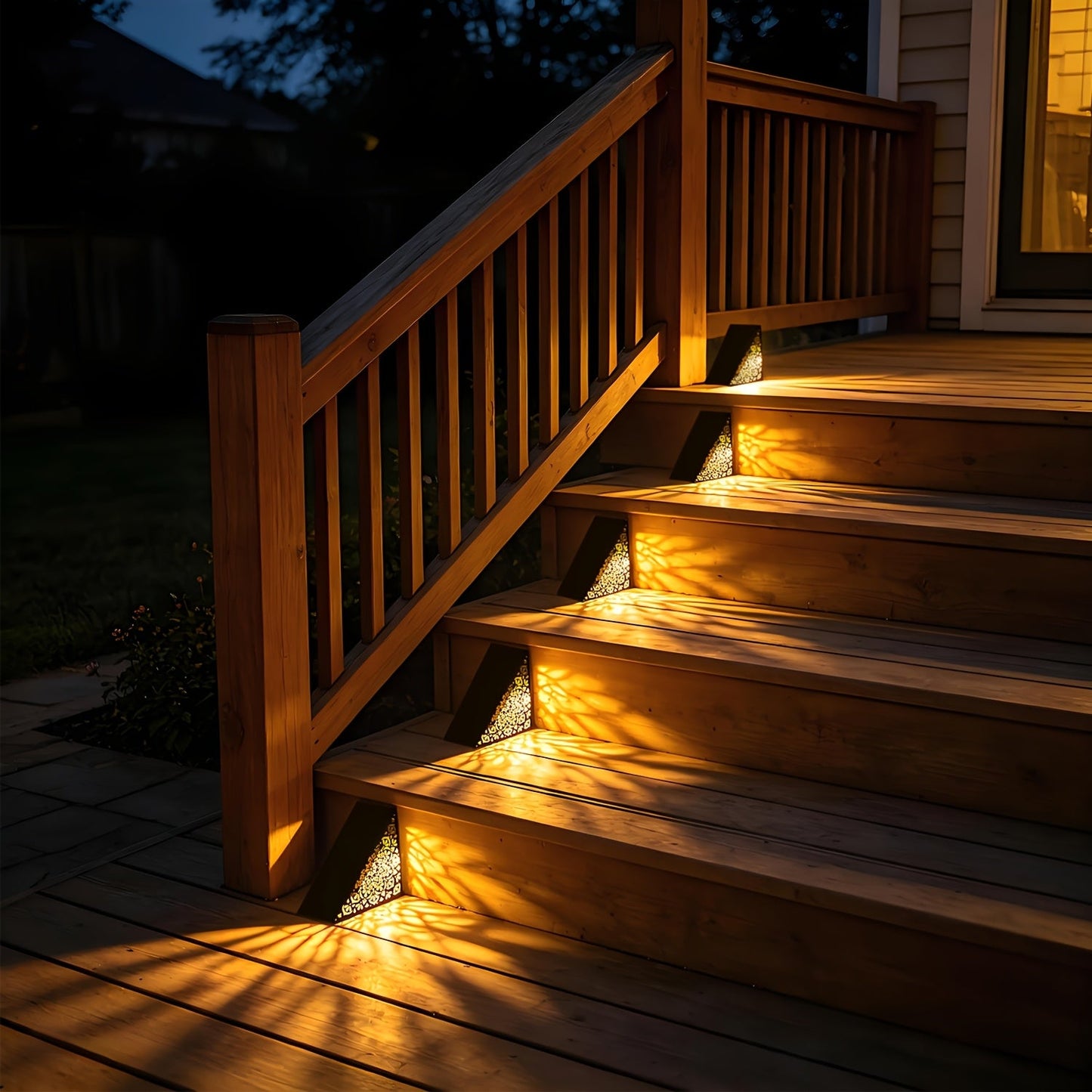 Stepora - Solar Metal Outdoor Step Lights
