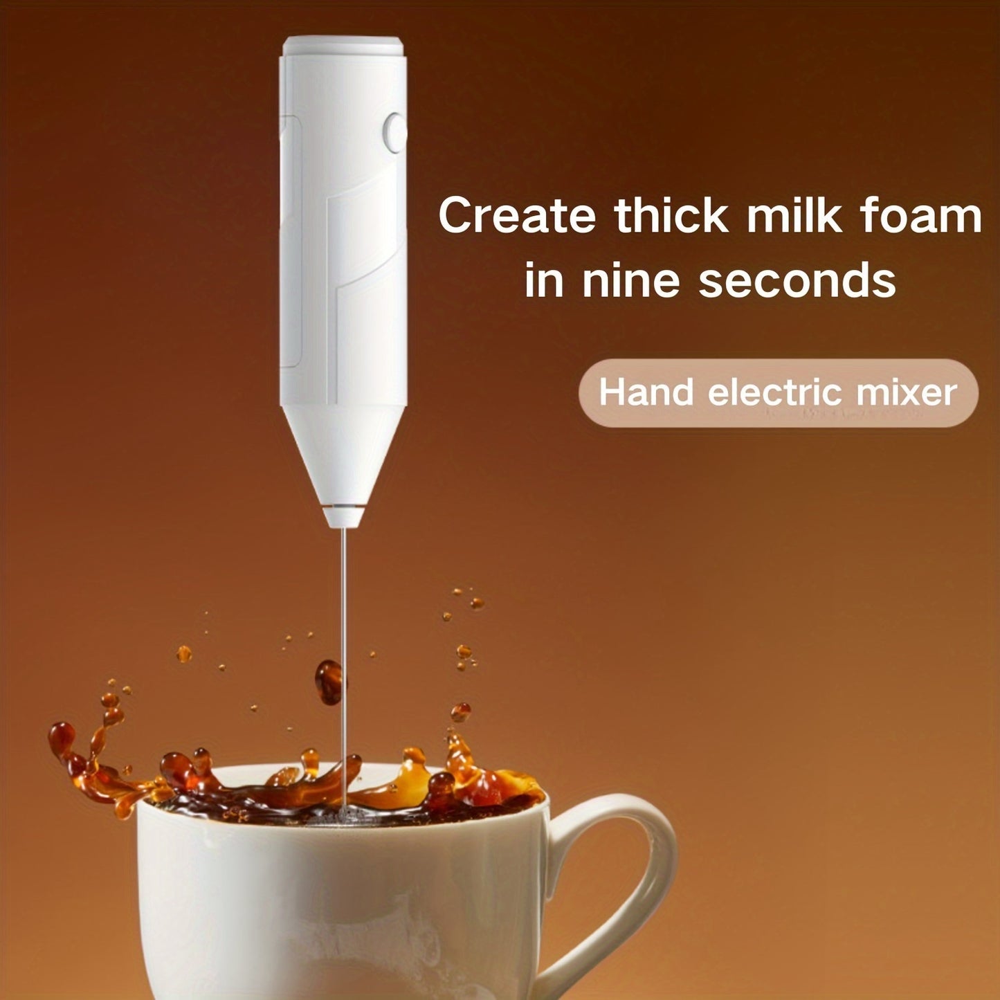 FOAMORA – Mousseur à lait électrique portable pour café