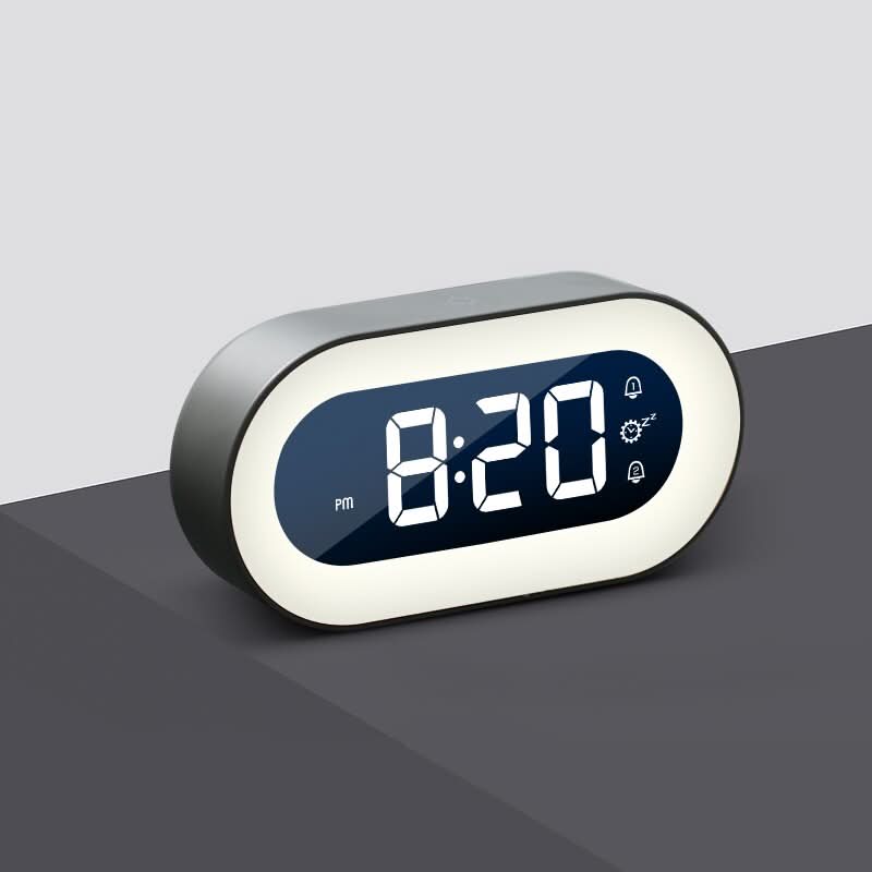 AMBERWAKE – Digital Alarm Clock with Warm Night Light