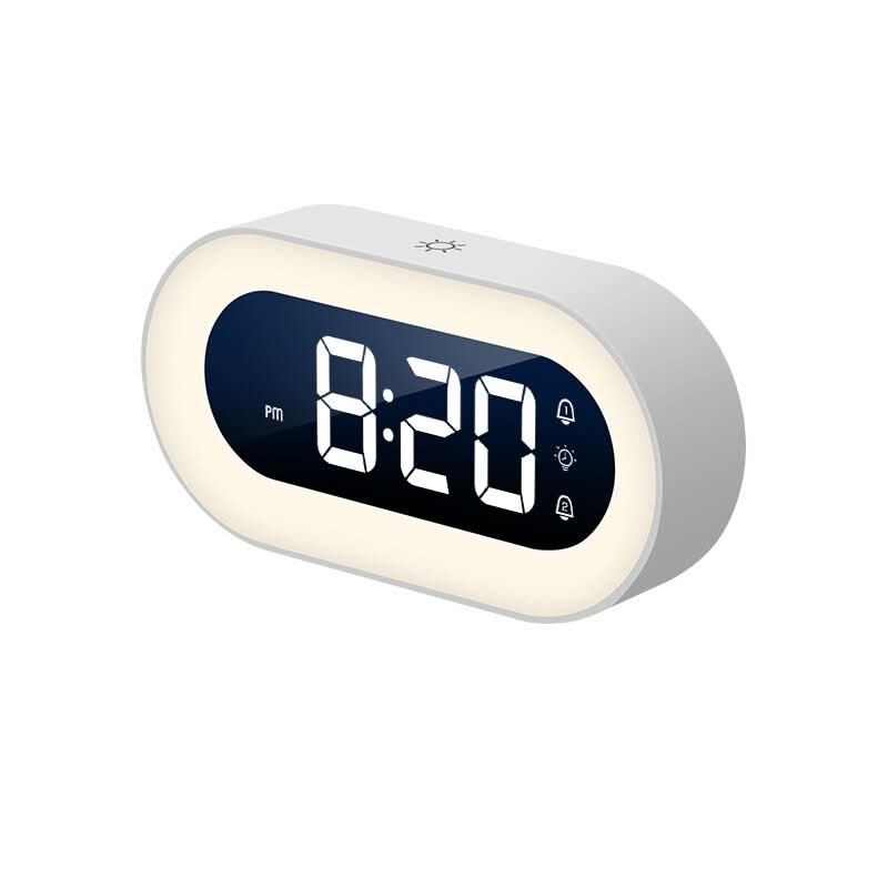 AMBERWAKE – Digital Alarm Clock with Warm Night Light