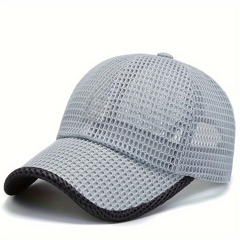 AEROMESH – Casquettes de baseball en maille respirante pour protection solaire extérieure