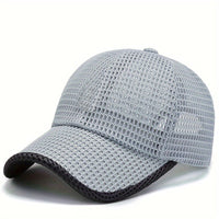 AEROMESH – Casquettes de baseball en maille respirante pour protection solaire extérieure