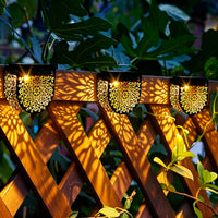 MiraLux - Solar HollowGlow Outdoor Fence Lights 4-Pack