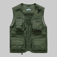 POCKETNEST – Casual Outdoor Vest with Secure Zipper Pockets