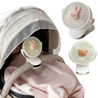 BREEZYPAW – Ventilateur rechargeable portable à clipser