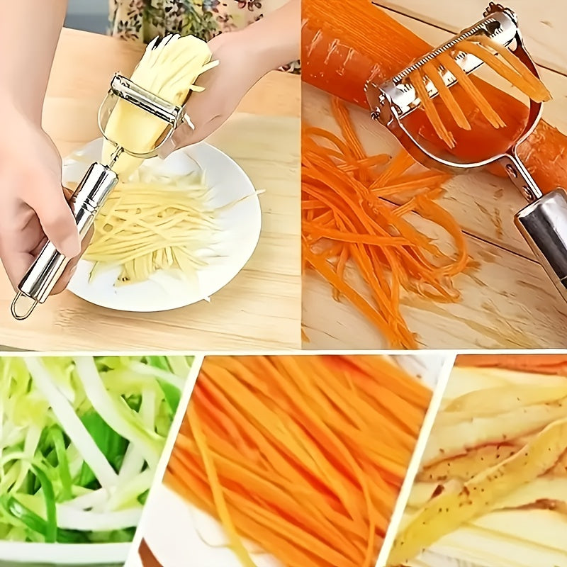 SLICEFLEX – Éplucheur et trancheur julienne en acier inoxydable
