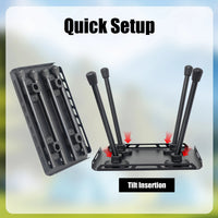 TACTITABLE – Tragbarer, faltbarer Campingtisch
