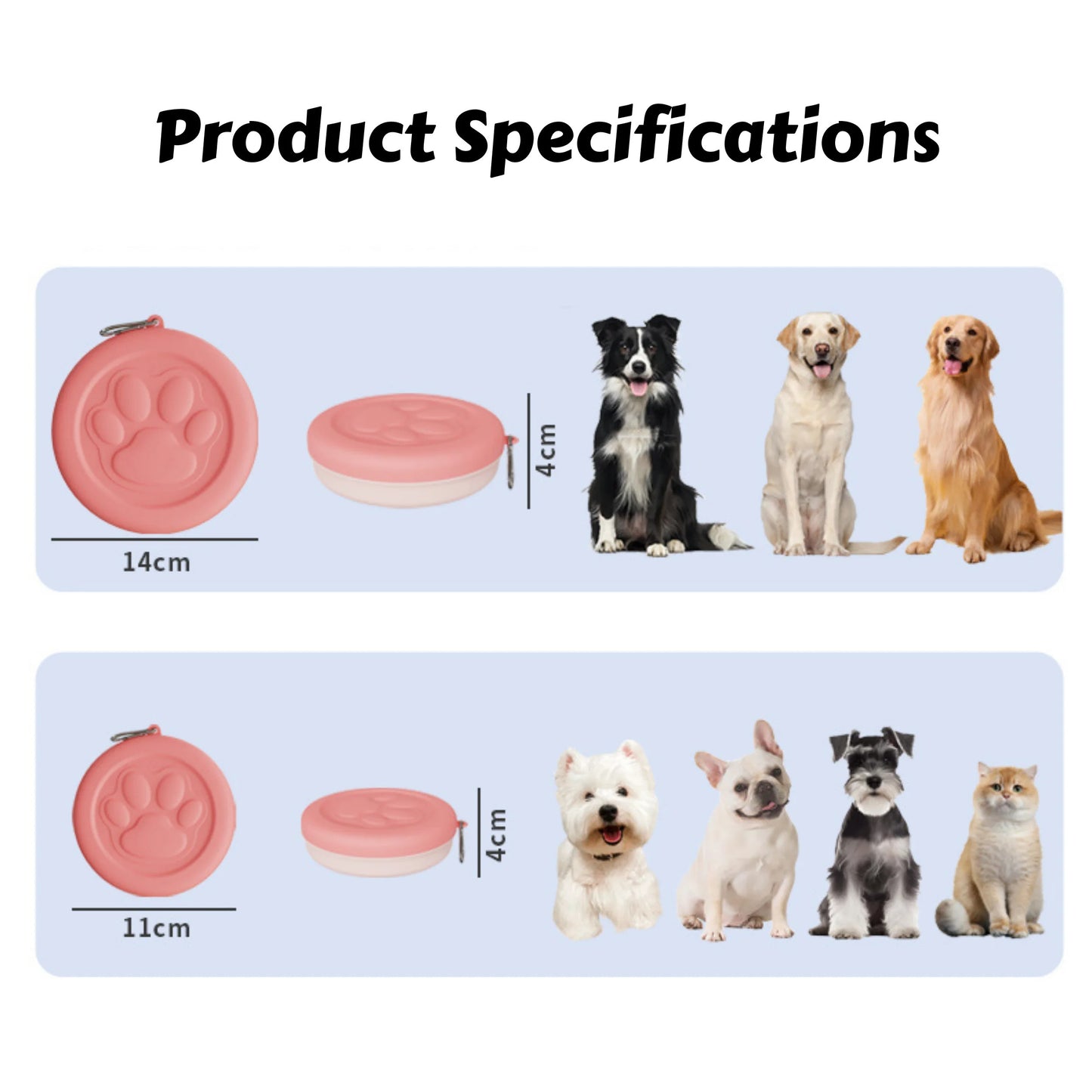 TRAILPAW – Gamelle portable pour animaux en extérieur