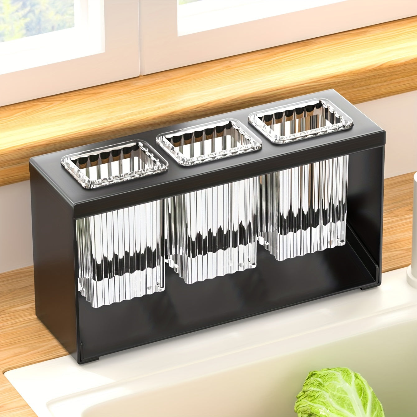 CHOPFLOW – Kitchen Chopstick Holder Water Drain Design