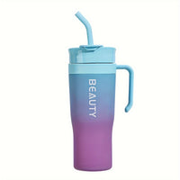 MAXHYDR – Large Capacity Straw Tumbler Cup
